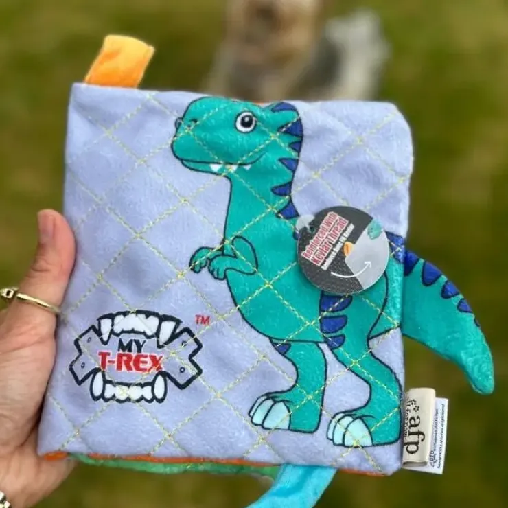 AFP T-REX Dino bog | Med knitrelyd og piv