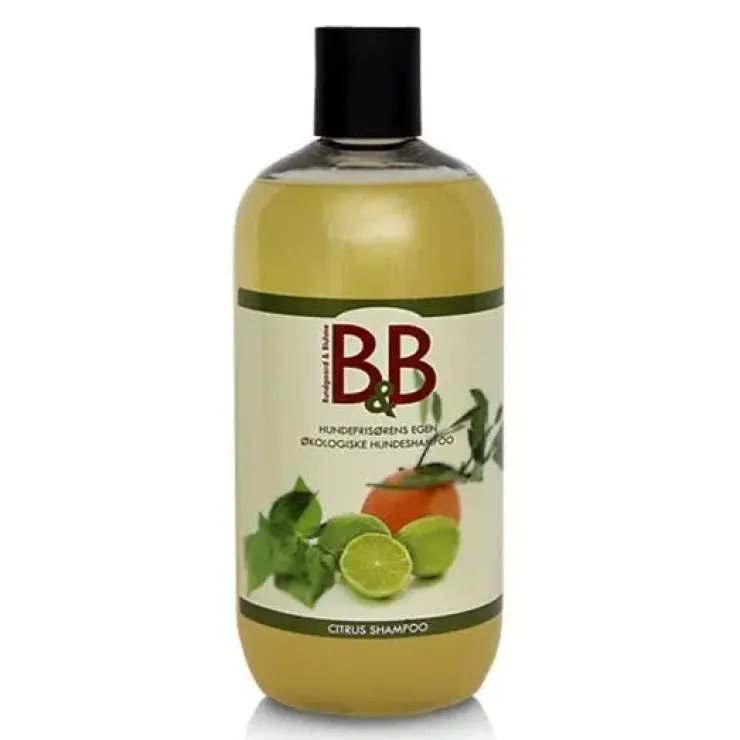 B&B Citrus shampoo | Økologisk hundeshampoo