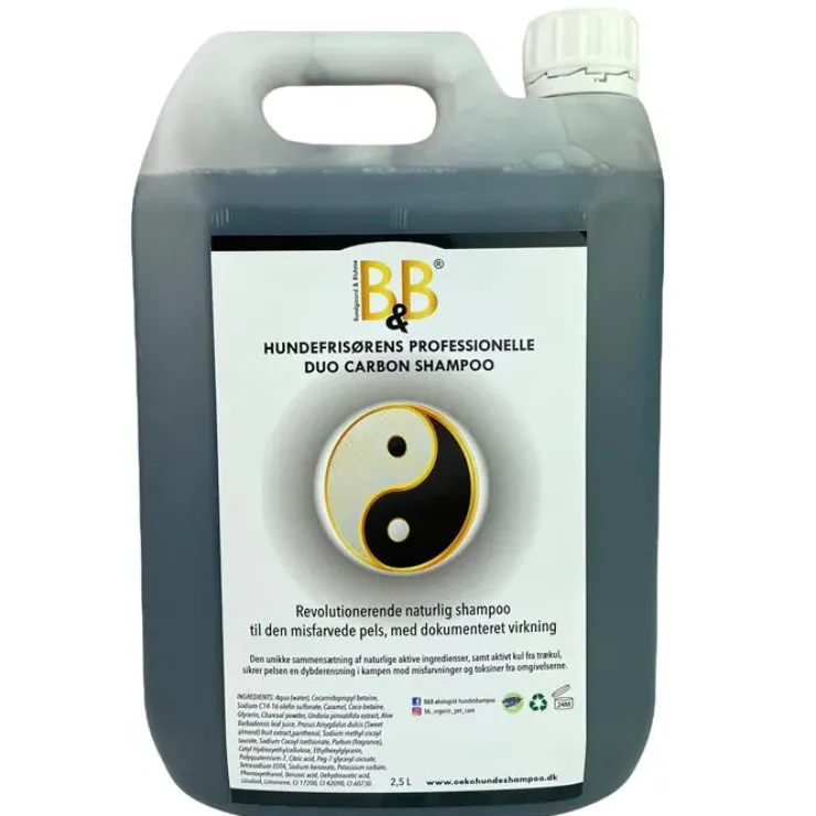 B&B Duo Carbon shampoo