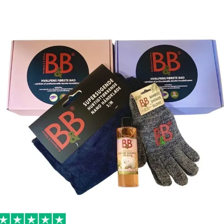 B&B Hvalpens første bad