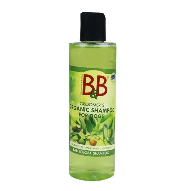 B&B Jojoba shampoo | Økologisk hundeshampoo