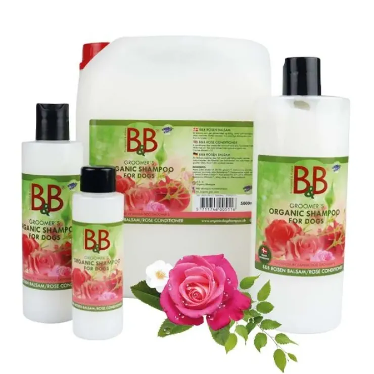 B&B Rose conditioner | Økologisk hundebalsam