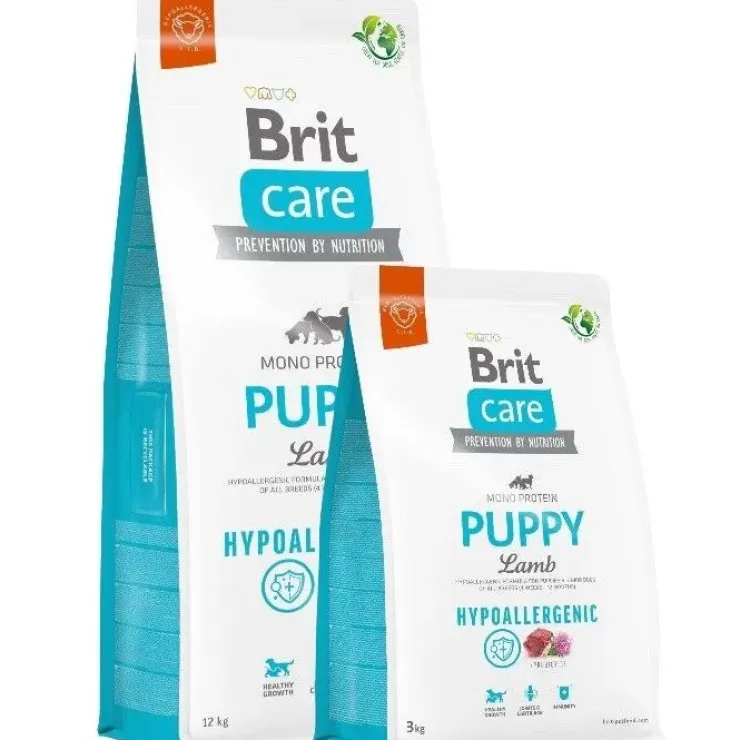 Brit Care Dog Hypoallergenic Puppy, Lamb | Tørfoder