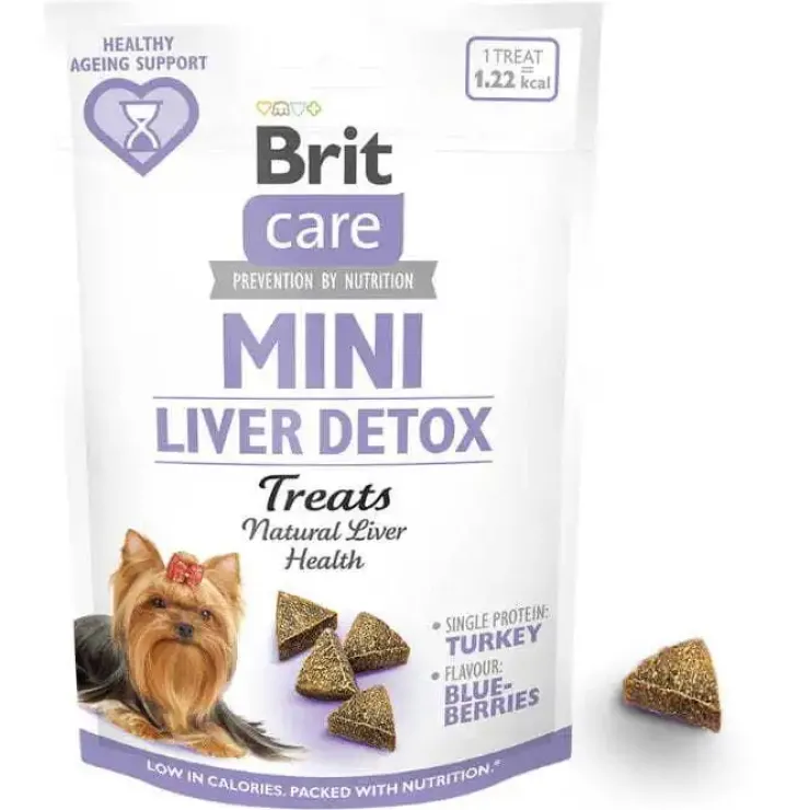 Brit Care Dog Mini Treats, Liver Detox | 50g
