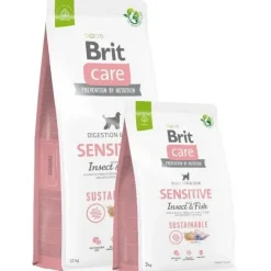 Brit Care Dog Sustainable Sensitive, Insect & Fish | Tørfoder