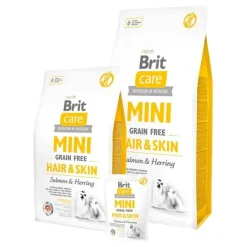 Brit Care Mini Grain Free - Hair & Skin | Tørfoder