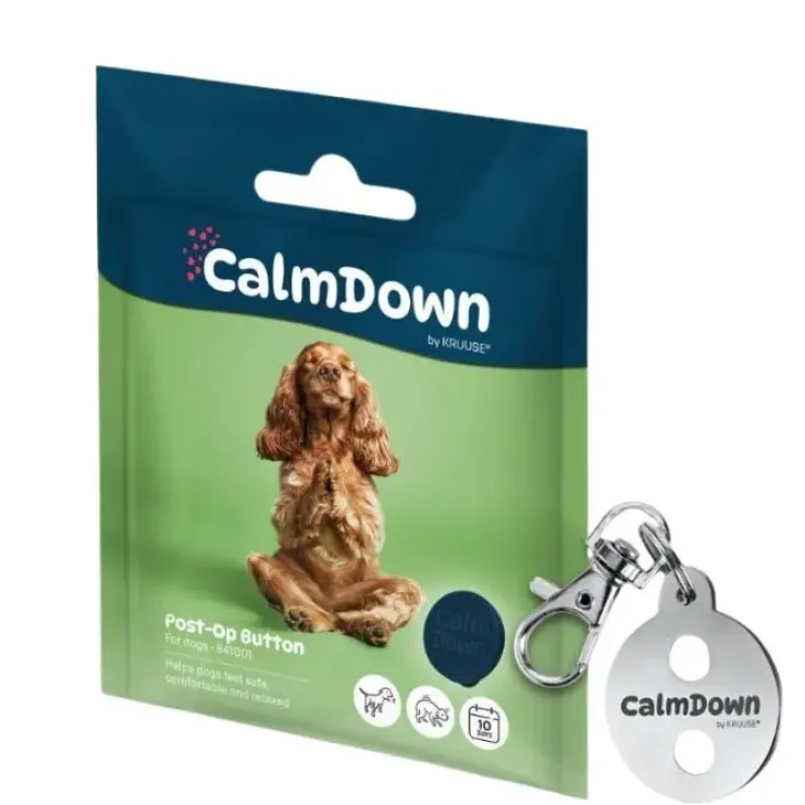 CalmDown by KRUUSE® Hundetegn m. beroligende knap