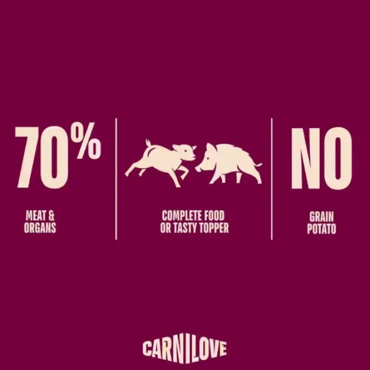 Carnilove Dog Can Paté, Lamb & Wild Boar | 400g