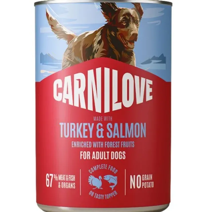 Carnilove Dog Can Paté, Salmon & Turkey | 400g