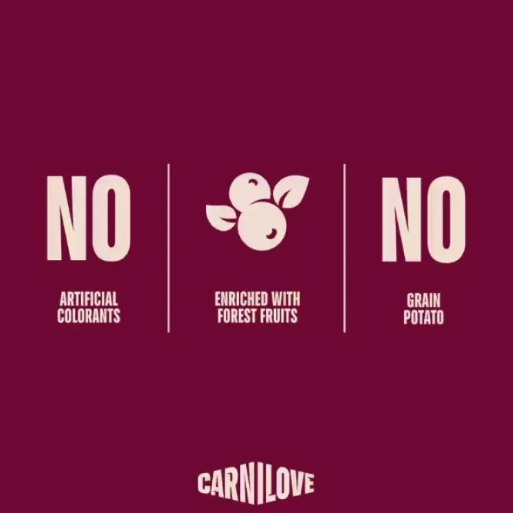 Carnilove Soft Snack, Duck enriched with Rosemary | 200g