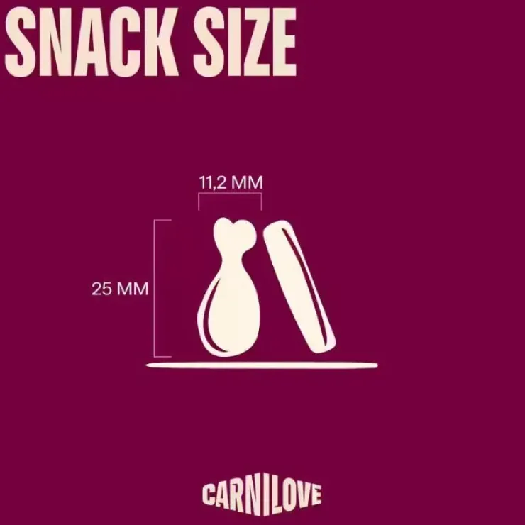 Carnilove Soft Snack, Quail enriched with Oregano | 200g
