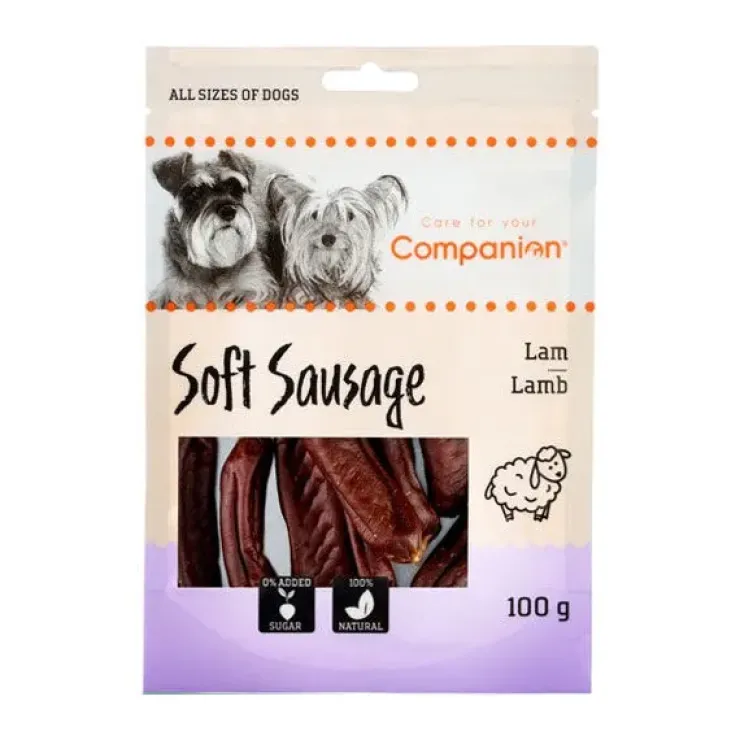 Companion Soft Sausage Lamb | 100g
