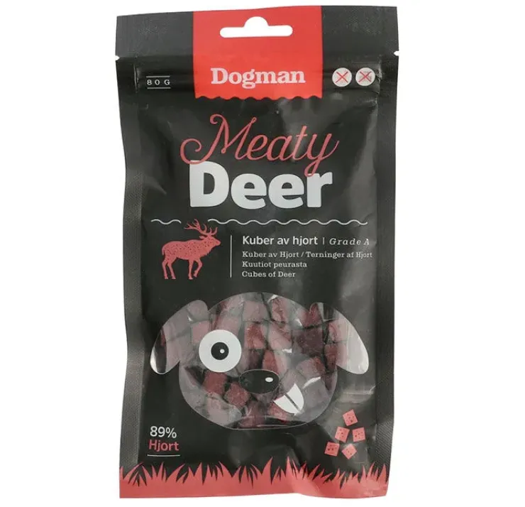 Dogman Meaty Dear, Hjortekød | 80g