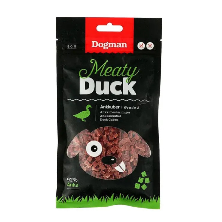 Dogman Meaty Duck Cubes | fra 80g
