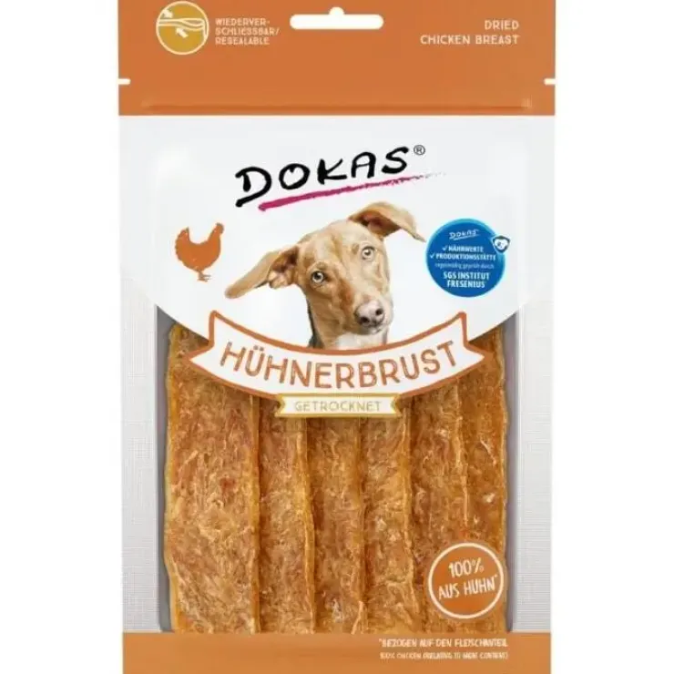 Dokas Tørret Kyllingebryst | 70g