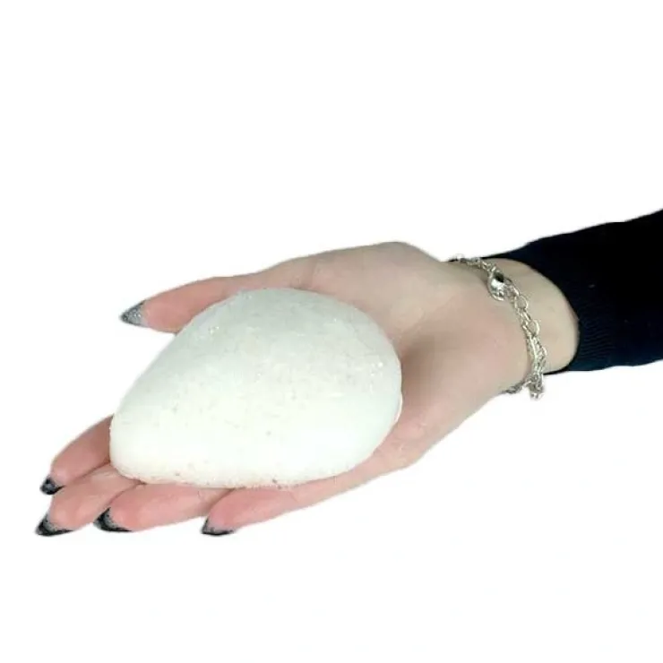 Dråbeformet Konjac svamp pet | 100% naturlig