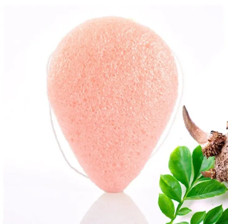 Dråbeformet Konjac svamp pet | 100% naturlig