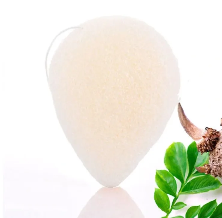 Dråbeformet Konjac svamp pet | 100% naturlig