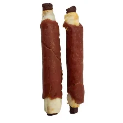 Faunakram Filled Rawhide Roll w. Duck Paste 300g | 2 stk