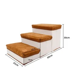 Foldbar hundetrappe med opbevaring
