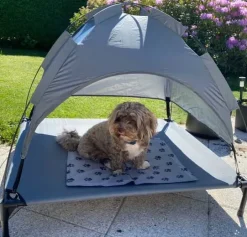 Hundeseng med Soltag