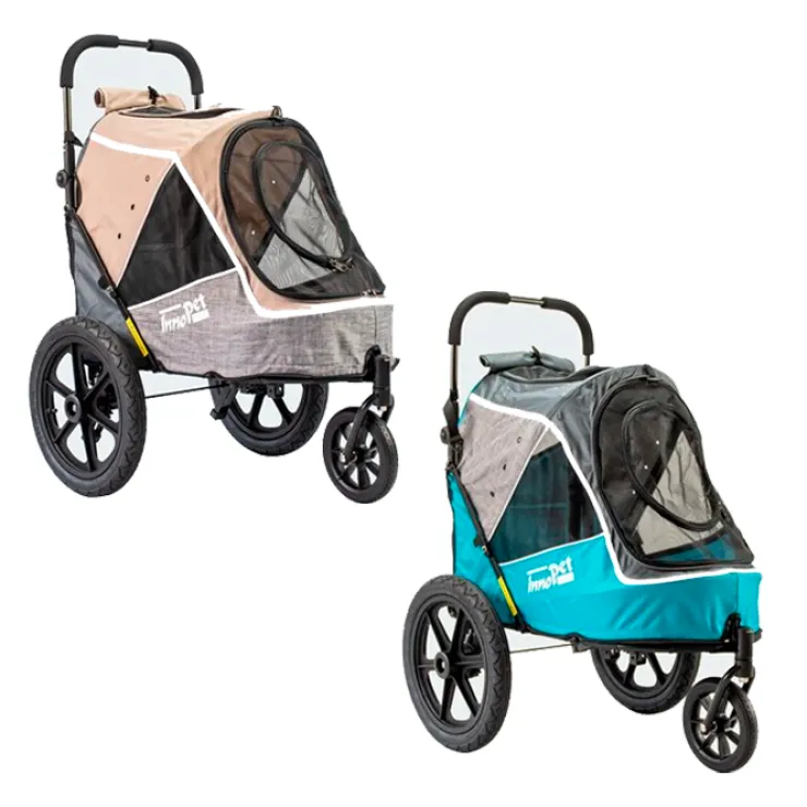 Innopet Sporty Evolution hundeklapvogn og cykelvogn i et