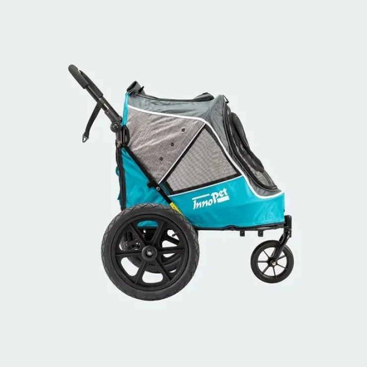 Innopet Sporty Evolution hundeklapvogn og cykelvogn i et
