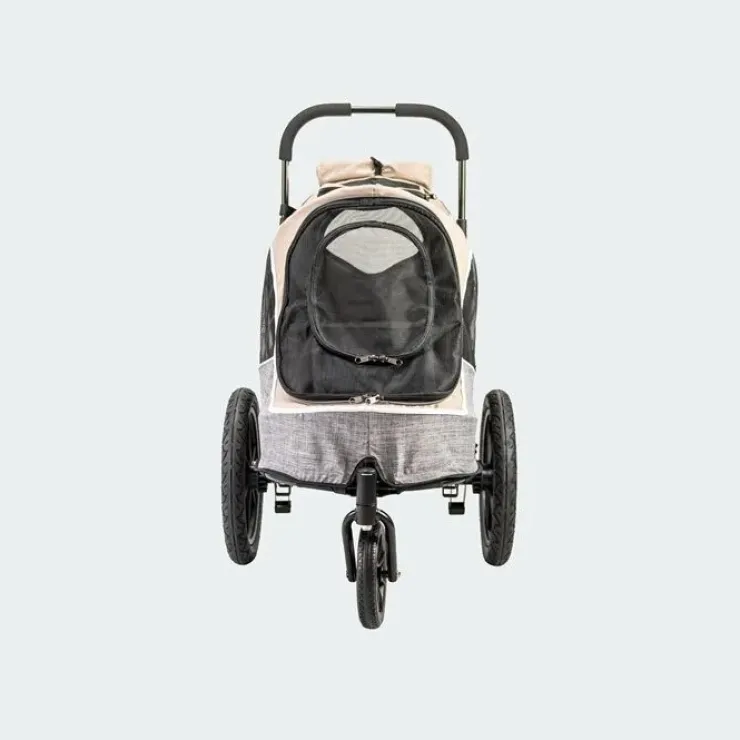Innopet Sporty Evolution hundeklapvogn og cykelvogn i et