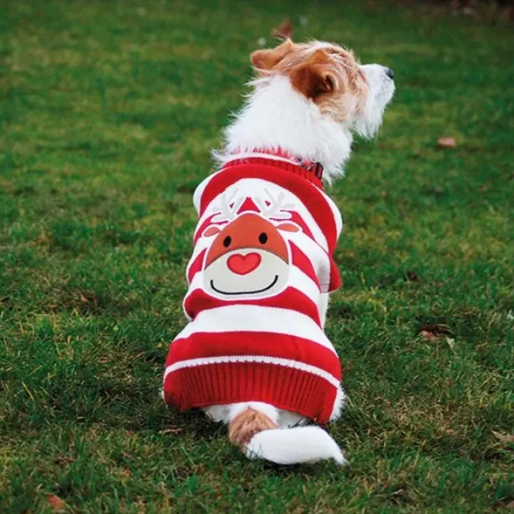 Julesweater m. striber