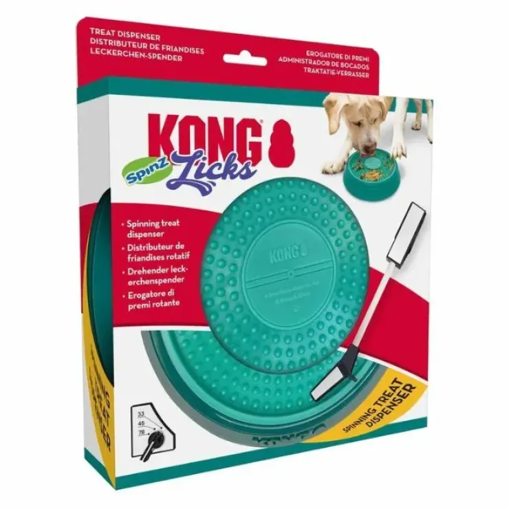 Kong Licks Spinz | Roterende Slikkemåtte