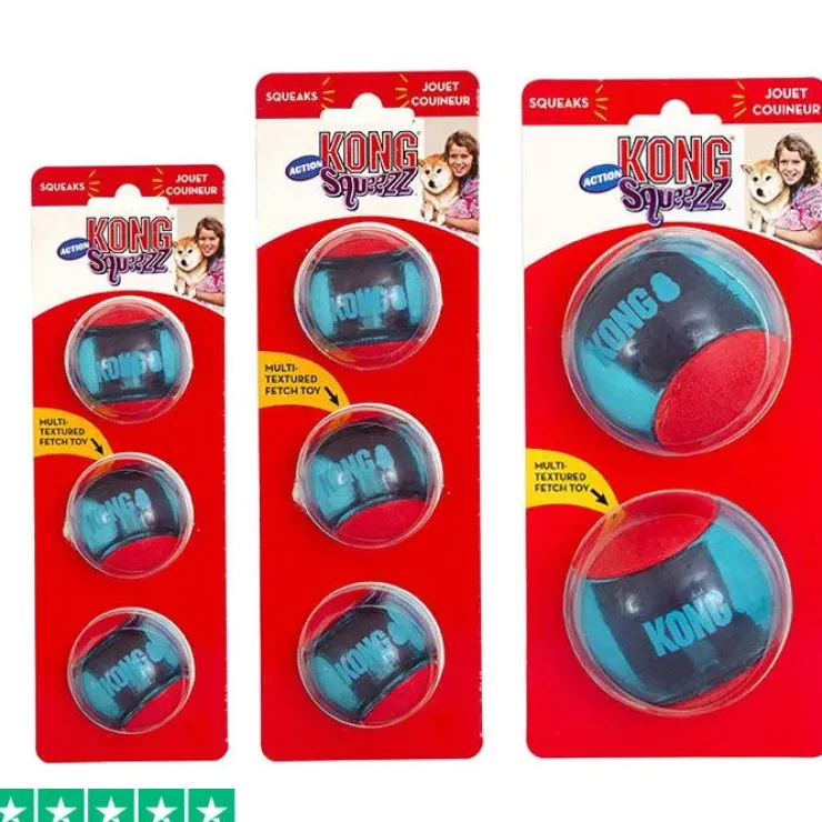 KONG Squeezz Action Bold