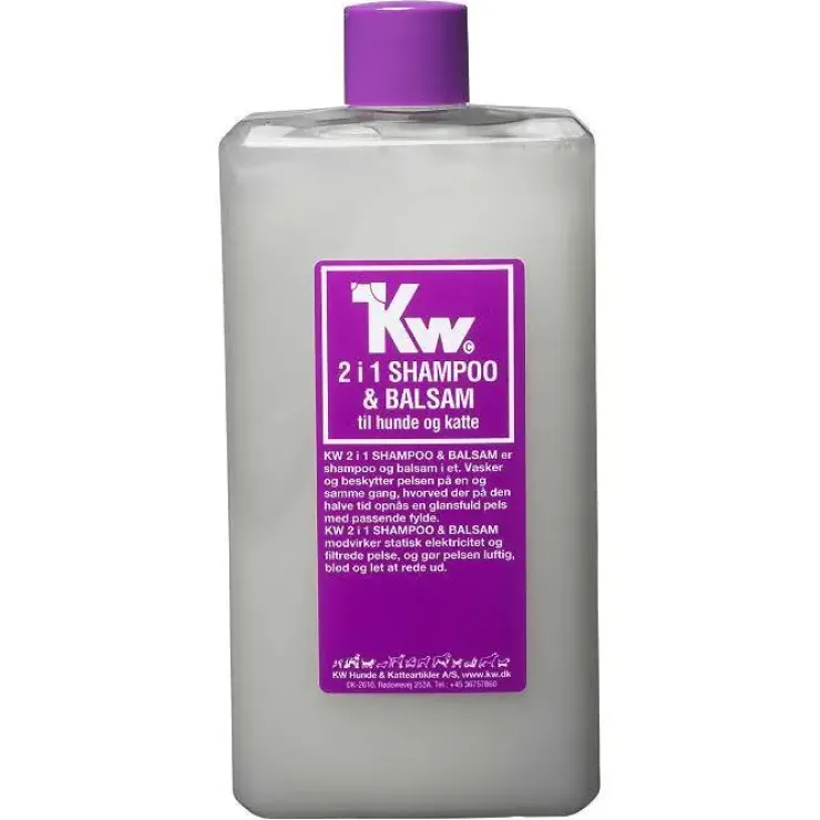 KW 2i1 Shampoo og Balsam