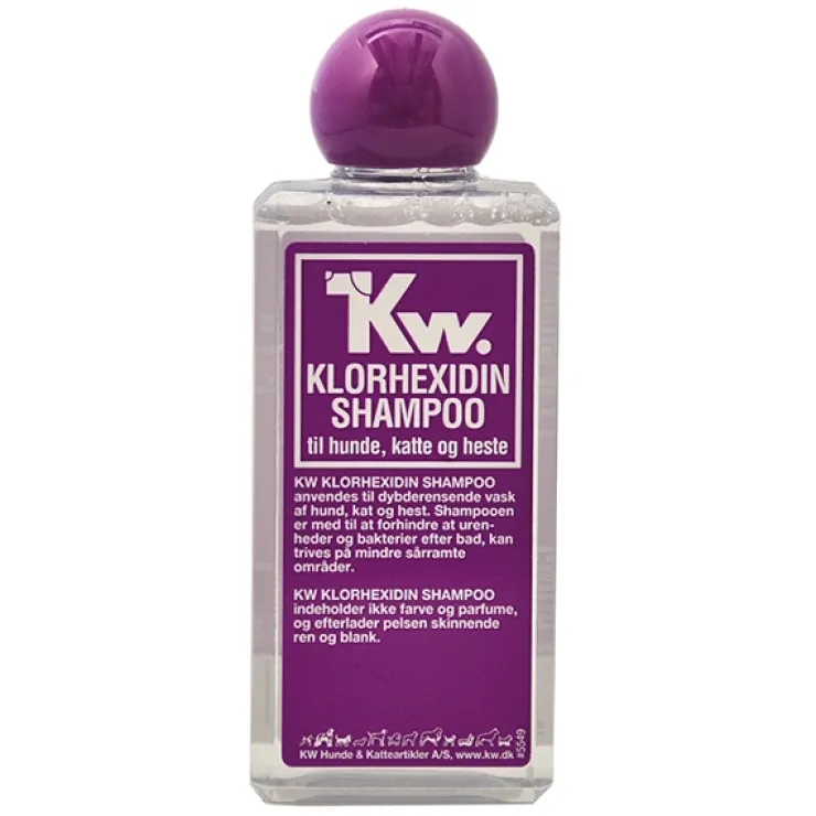 KW Klorhexidin Shampoo, 200 ml.