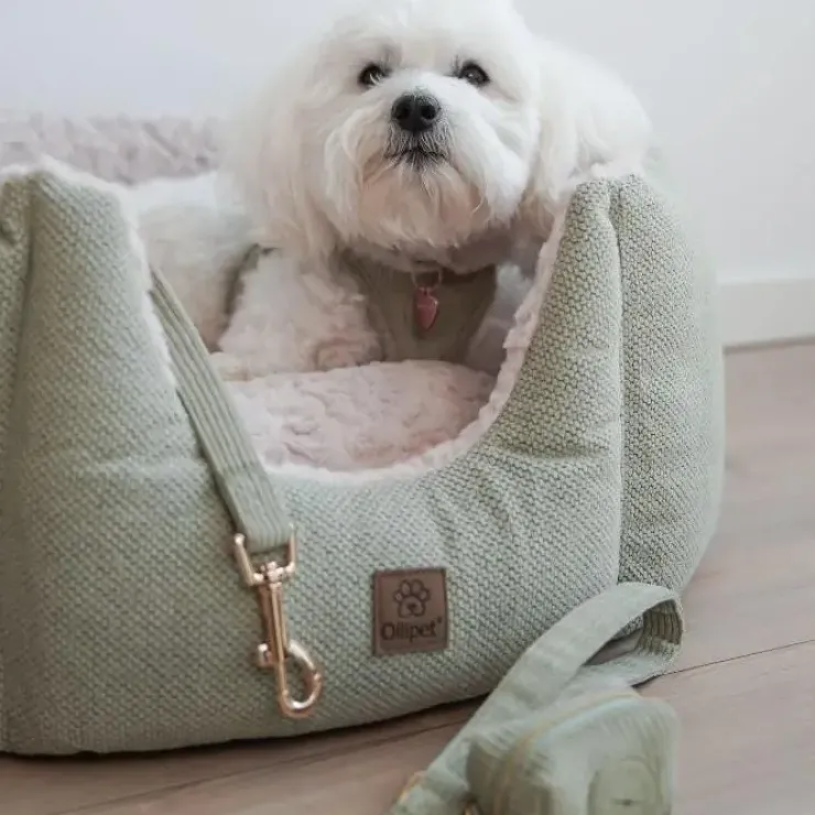 Ollipet Bijou Step-in hundesele | Fløjl