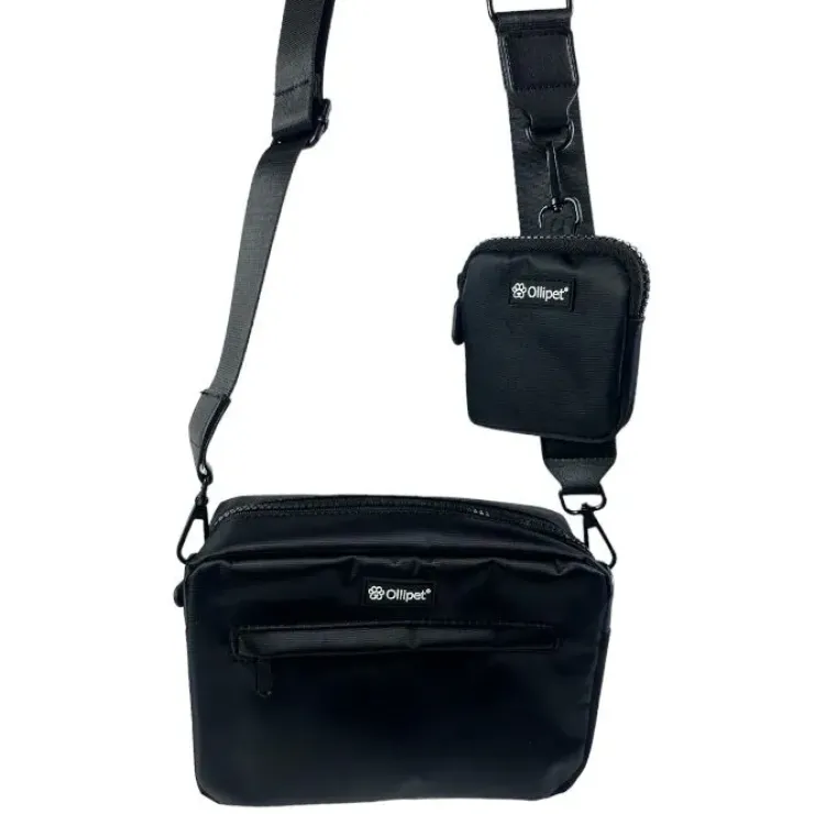 Ollipet City Lux Godbidstaske | Midnight Black
