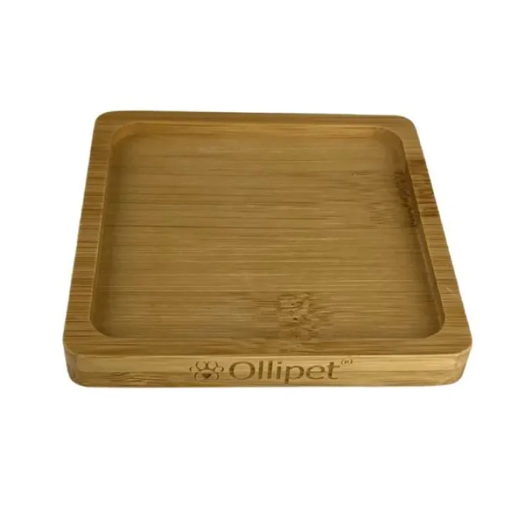 Ollipet firkantet bambusholder | single, OUTLET