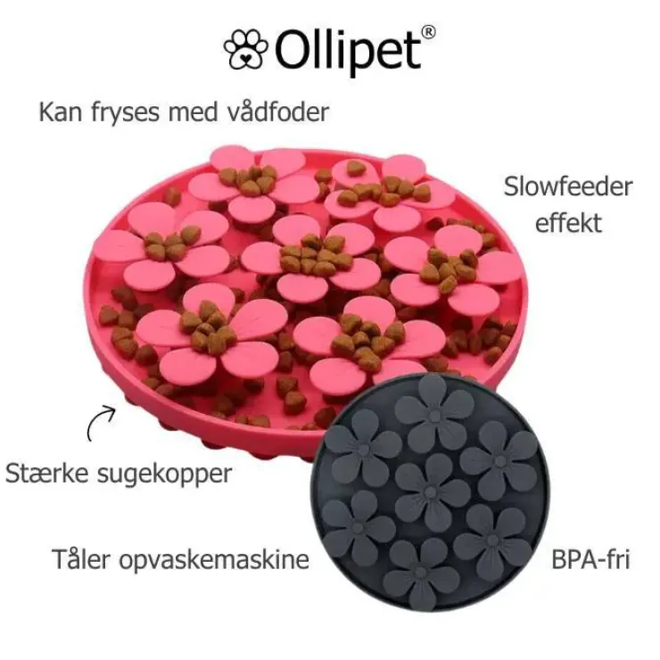 Ollipet Flip Flower Slikkemåtte
