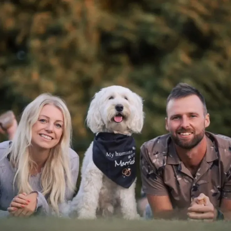 Ollipet "Getting married" Bandana | OUTLET
