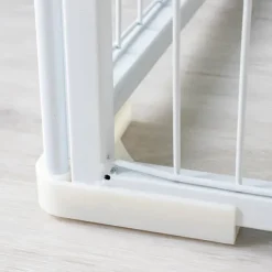 Ollipet hvalpegård m. stokke og gulvbeskytter | 100cm. Høj