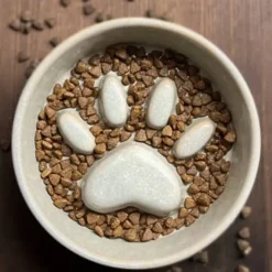 Ollipet paw slowfeeder keramikskål