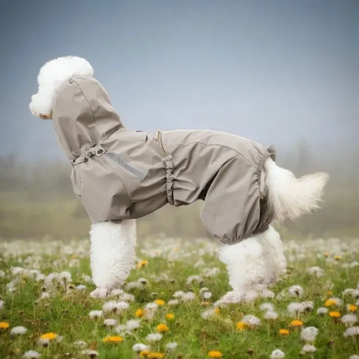 Ollipet Poncho Regndragt | Khaki