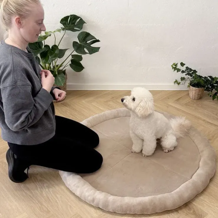 Ollipet rund madras | Wellnessfleece
