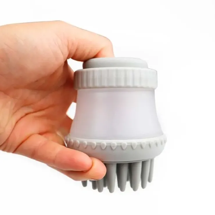 Ollipet Shampoo Dispenser Shower Brush