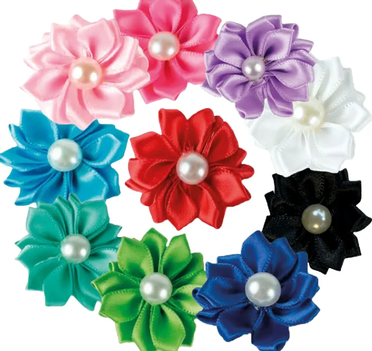 Ollipet Silkeblomst med perle