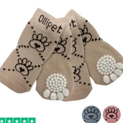 Ollipet skridsikre hundestrømper | OlliPaw 4 stk
