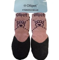 Ollipet skridsikre strømpestøvler | 4 stk.