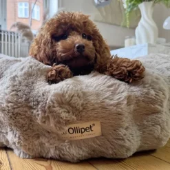Ollipet Soft Wave Luksus Donutseng | Khaki