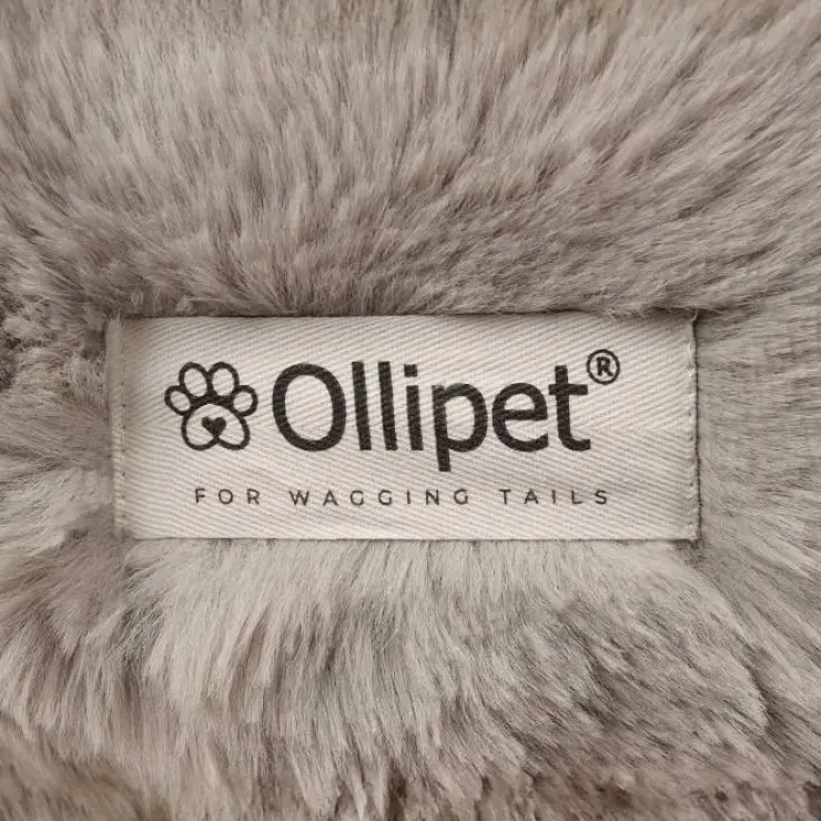 Ollipet Soft Wave Luksus Donutseng | Khaki