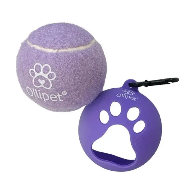 Ollipet Spring Ball med holder