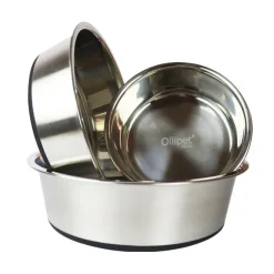 Ollipet Stainless steel bowl anti-slip